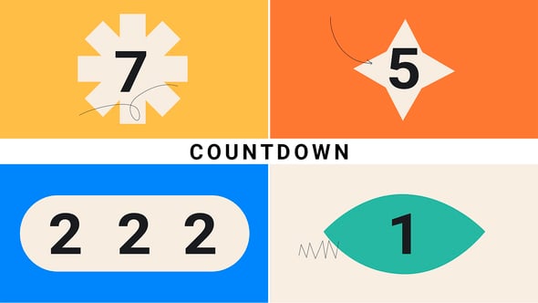 Videohive Countdown Minimal