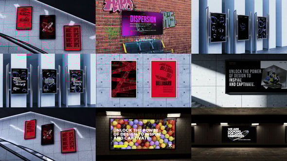 Videohive Billboard Mockups 54837591