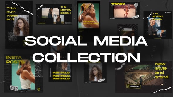 Videohive 30in1 Social Media Collection