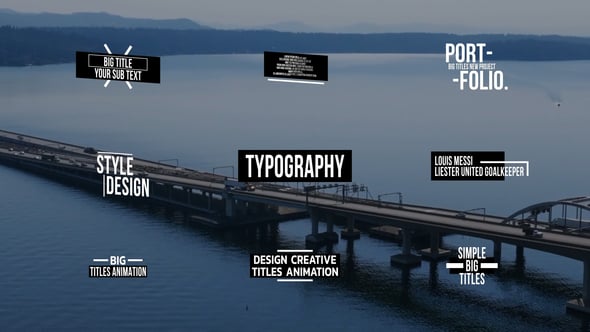 Videohive Big Titles | AE 54854976