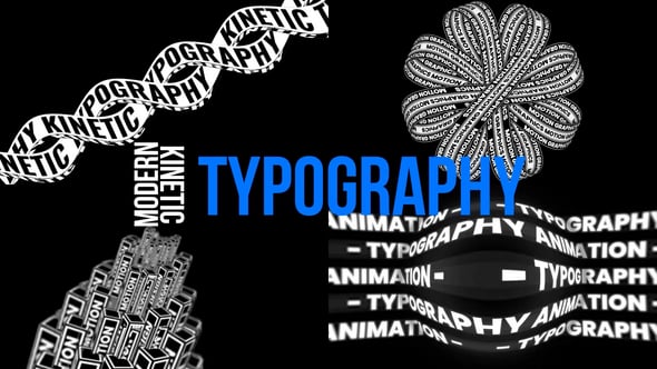 Videohive Kinetic Typography 54910096
