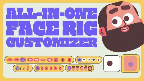 Videohive All-In-One Face Rig Customizer