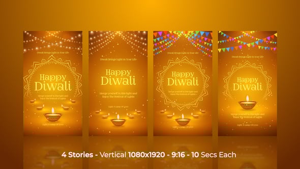 Videohive Diwali Instagram Stories 54873932