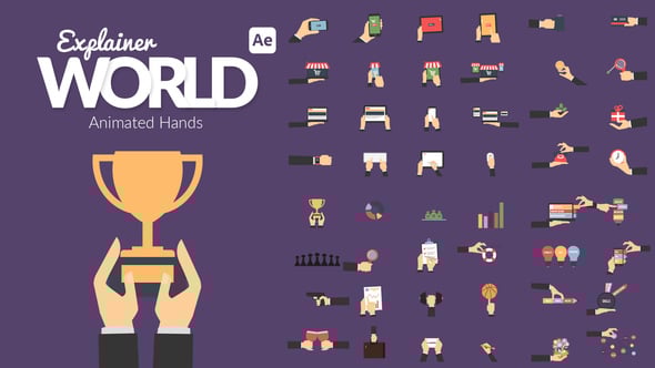 Videohive Explainer World | Animated Hands