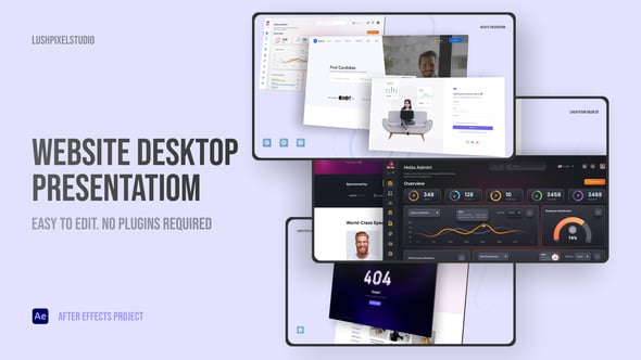 Videohive Minimal Website Presentation 54907866