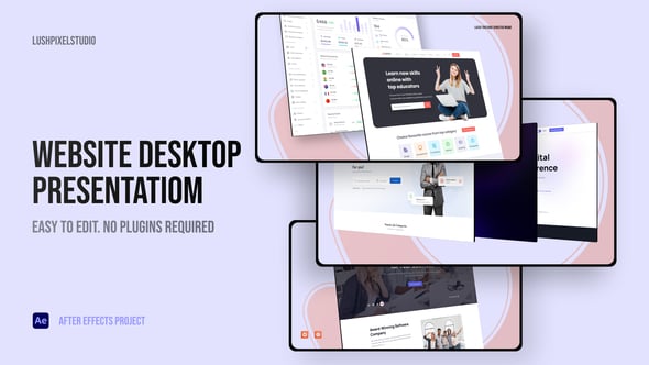 Videohive Professional Website Presentation