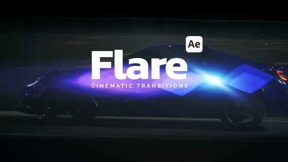 Videohive Cinematic Flare Transitions