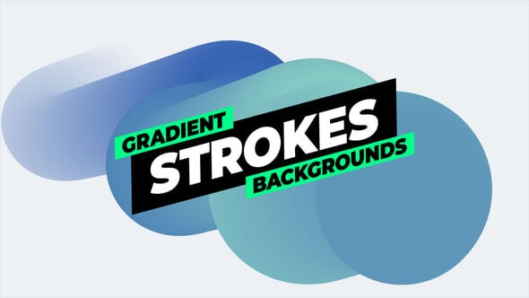 Videohive Gradient Strokes Backgrounds