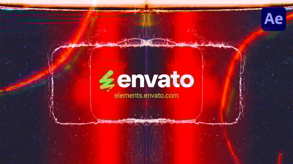 Videohive Grunge Flicker Logo
