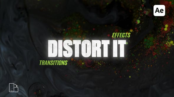 Videohive Distort It: Sleek and Stylish Distortion Transitions