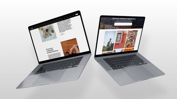 Videohive Laptop Mockup 54997102