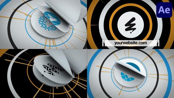 Videohive Flip Flap Logo Reveal for After Effects