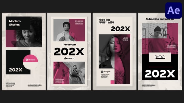 Videohive Modern Stories for After Effects 55010810