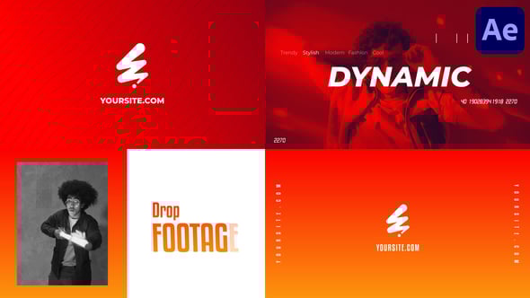 Videohive Fast Modern Opener for After Effects