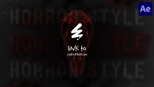 Videohive Horror Logo for After Effects 54814073