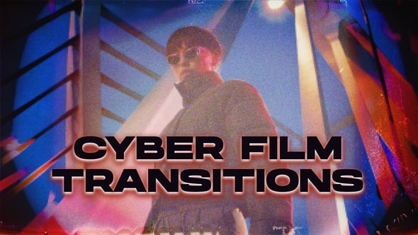 Videohive Cyber FIlm Transitions | After Effects