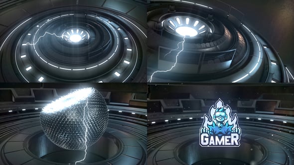 Videohive Techno Gaming Intro