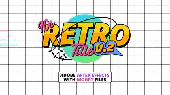 Videohive 90s Retro Titles V2
