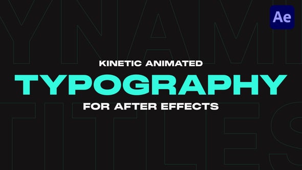 Videohive Kinetic Title Pack 54840857