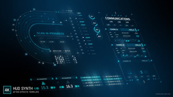 Videohive HUD – Synth