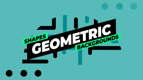 Videohive Shapes Geometric Backgrounds