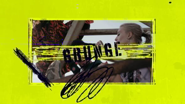 Videohive Grunge Fast Promo