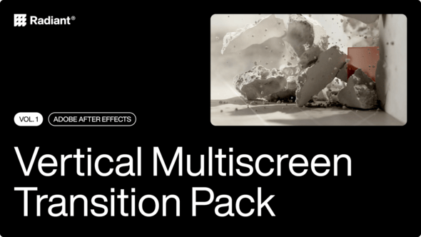 Videohive Vertical Multiscreen Transition
