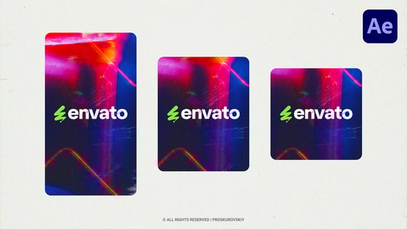 Videohive Vertical Abstract Logo