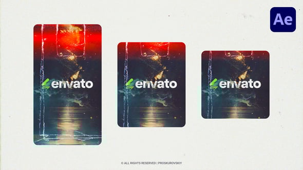 Videohive Vertical Collage Logo