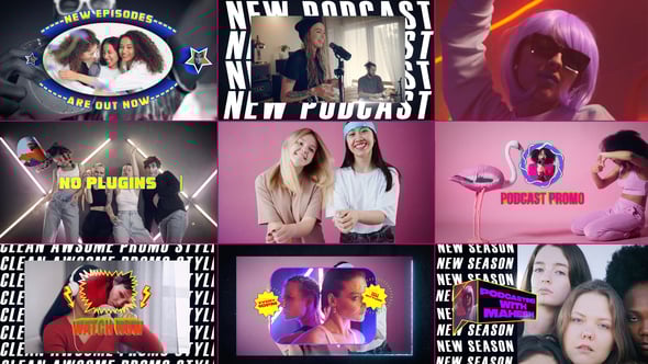 Videohive Video Blog | Podcast Opener