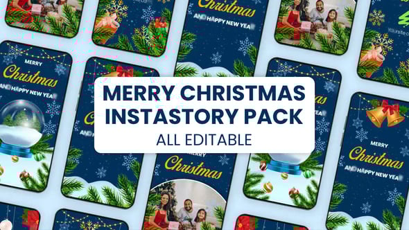 Videohive Merry Christmas Stories 55094648