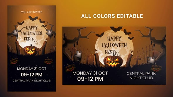 Videohive Halloween Party 54823353