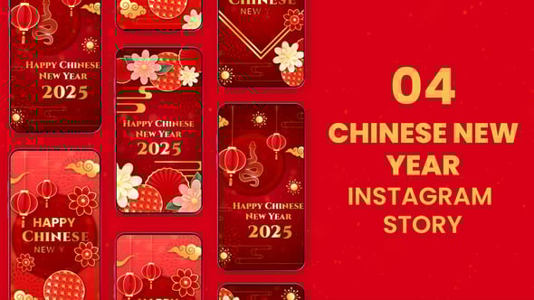 Videohive Chinese New Year Instagram Stories 55462068