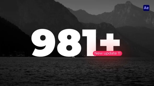 Videohive Number Text Animation – AE