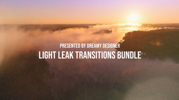 Videohive Light Leak Transitions Overlays And color luts Bundle