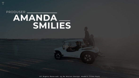 Videohive Modern Titles Pack 55470998