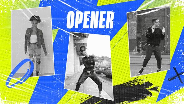 Videohive Grunge Opener 55565925