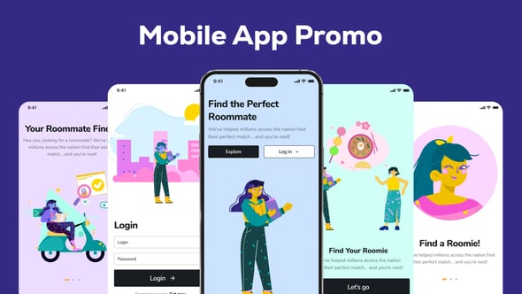 Videohive Mobile App Promo 55124362