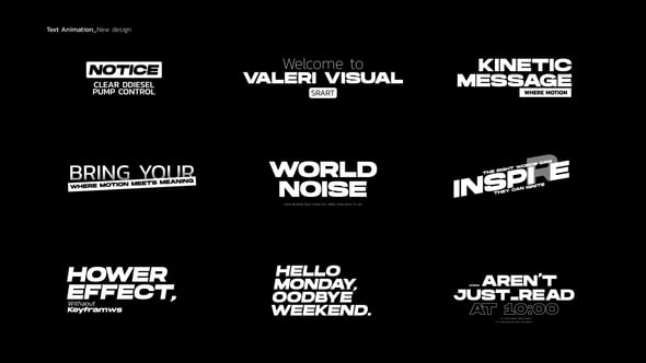 Videohive Text Animation_After Effects