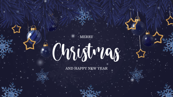Videohive Merry Christmas Intro 55546835