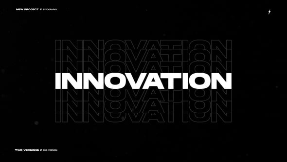 Videohive Typography 55257317