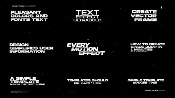 Videohive Text Animation 55362751