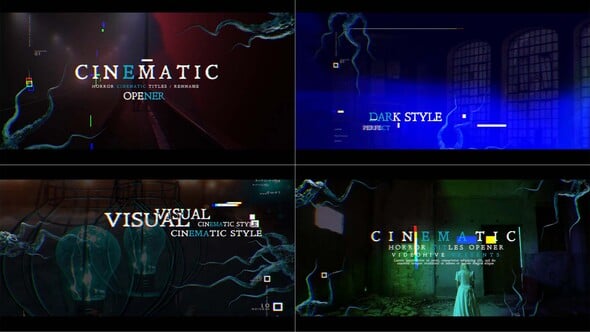 Videohive Horror Cinematic Titles 55049426