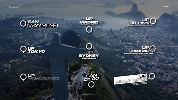 Videohive Location Titles +RGB  AE