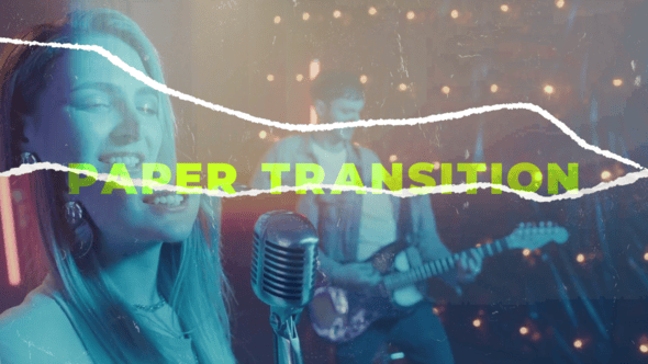 Videohive Paper Transitions 55445126