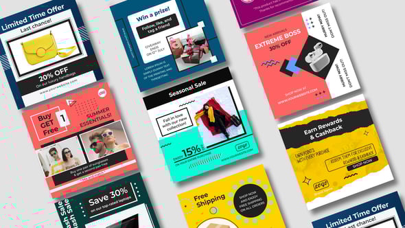 Videohive InstaPost 1080×1080