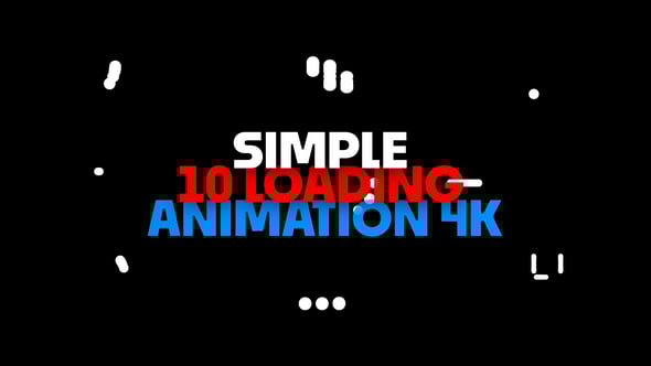 Videohive Simple Loading animations pack