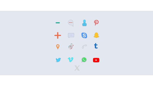 Videohive Adds & Social Media Icons vol. 2 folder