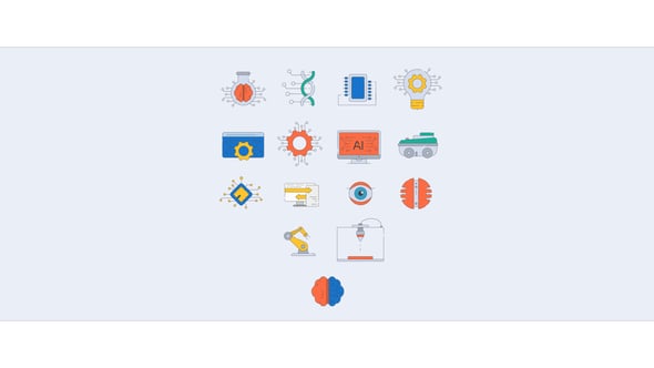 Videohive Artificial Icons vol. 1