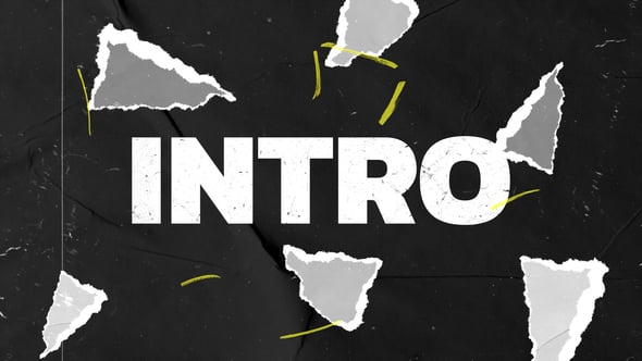 Videohive Grunge Hip-Hop Intro 4K